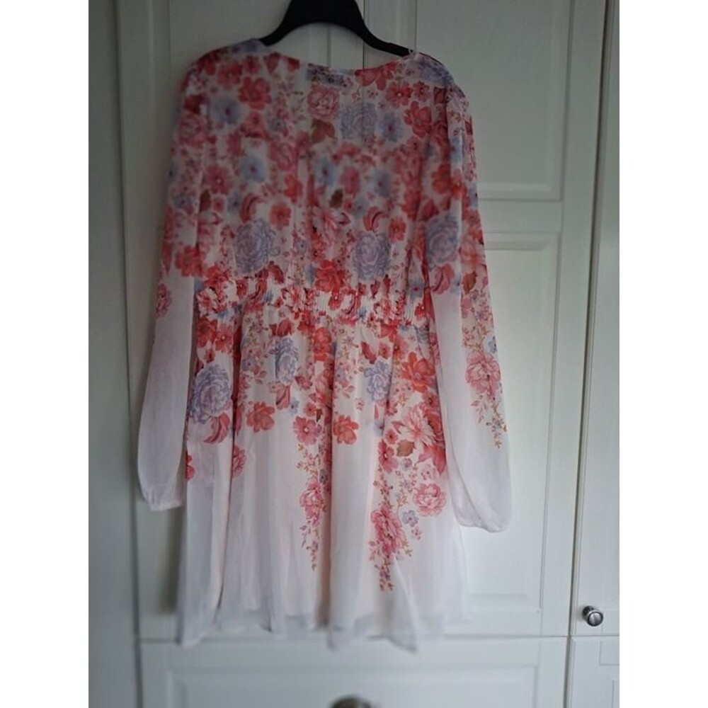 Petal & Pup Hattie Floral Print Long Sleeve Dress - Womens XL - NEW - Picture 2 of 7